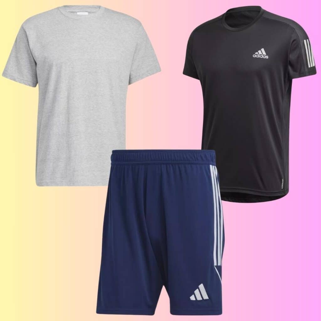 Men's adidas clothing