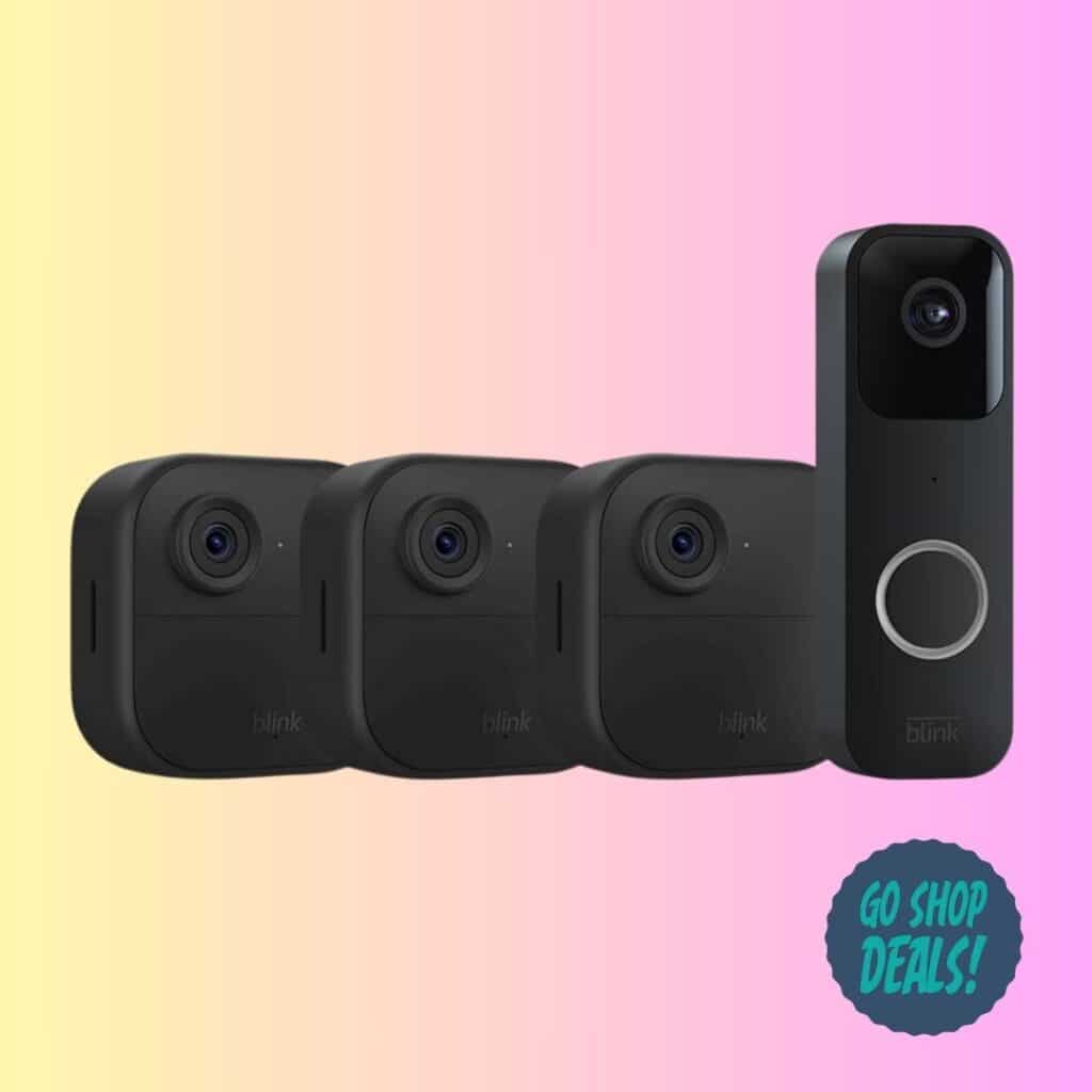 Blink Video Doorbell Camera Bundle Now $119.99 | Reg. $320!