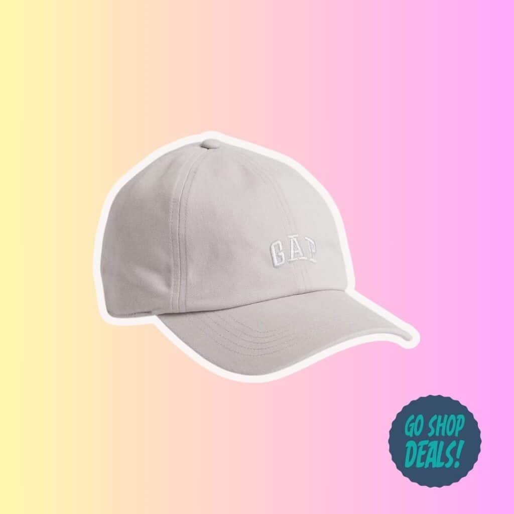 $4 GAP Logo Baseball Cap + Free Ship! | Reg. $25 1 GAP Logo Baseball Cap