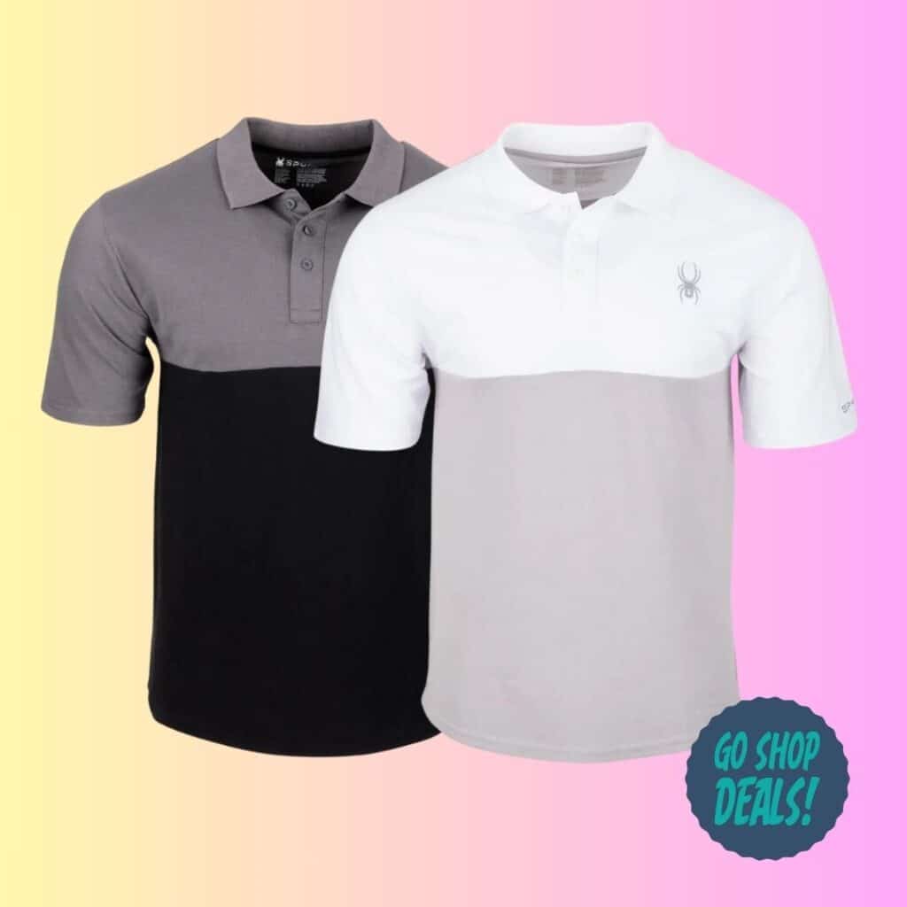 Spyder men's polo