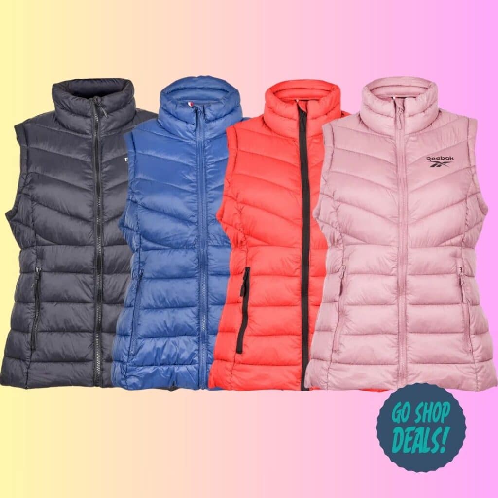 Reebok Women's Vests Just $12.99 Shipped | Reg. $125! 1 Reebok Women's Vests