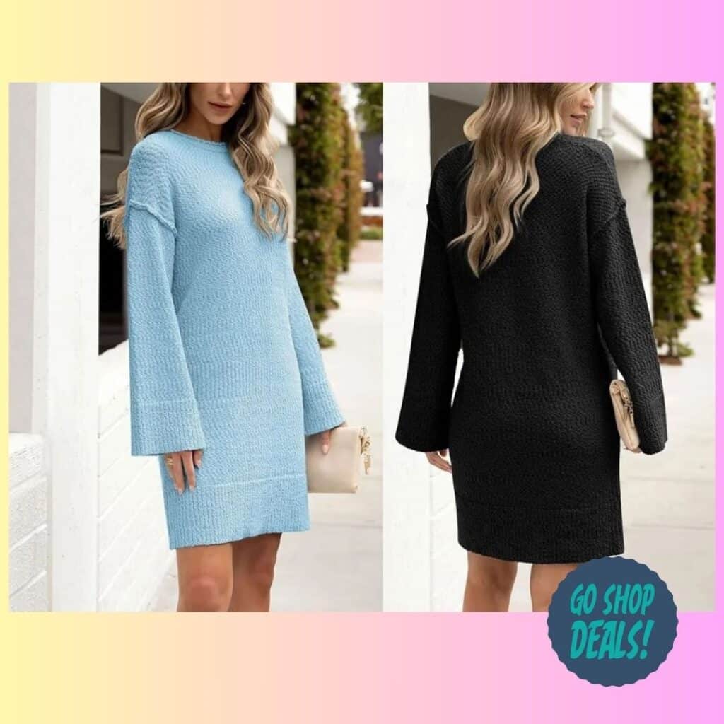 $12.79 Amazon Sweater Dresses! | Reg. $44 1 Amazon Sweater Dress
