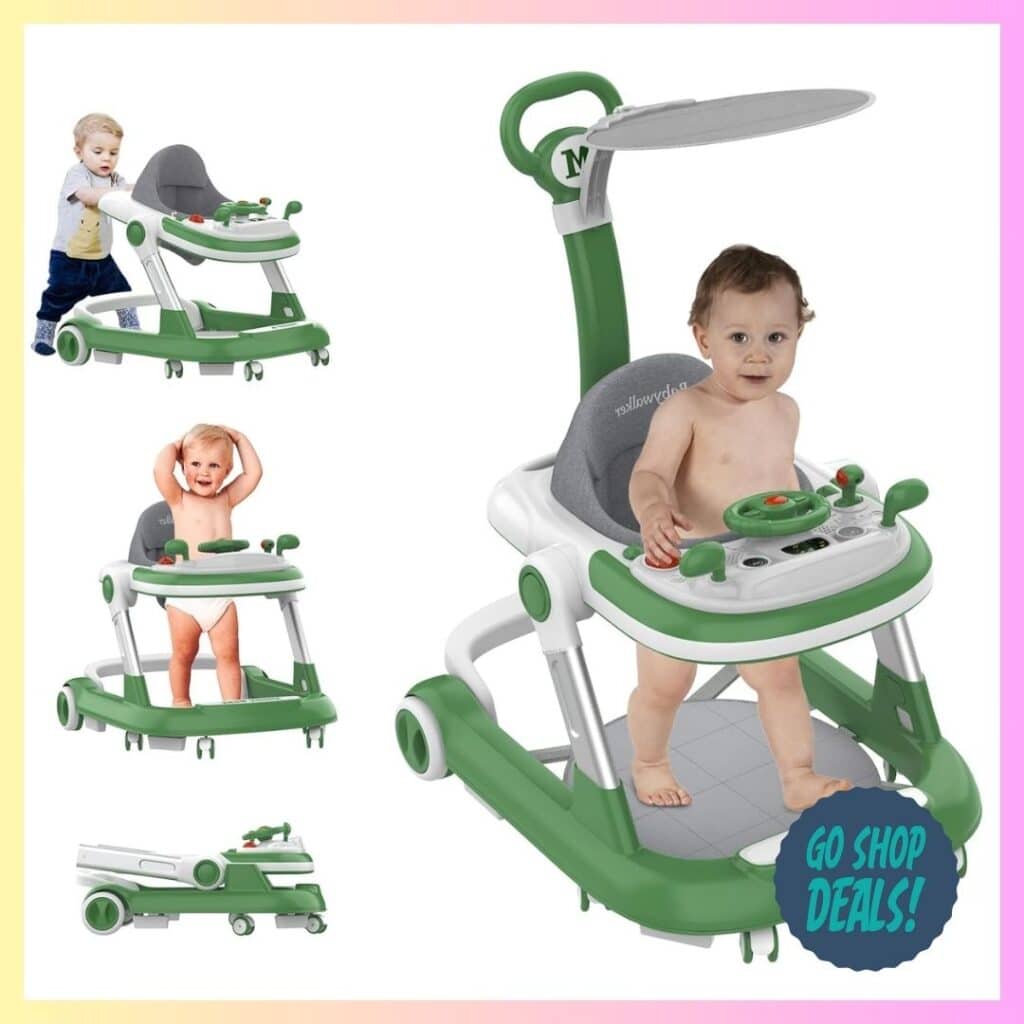 Baby Walker Bouncer Combo