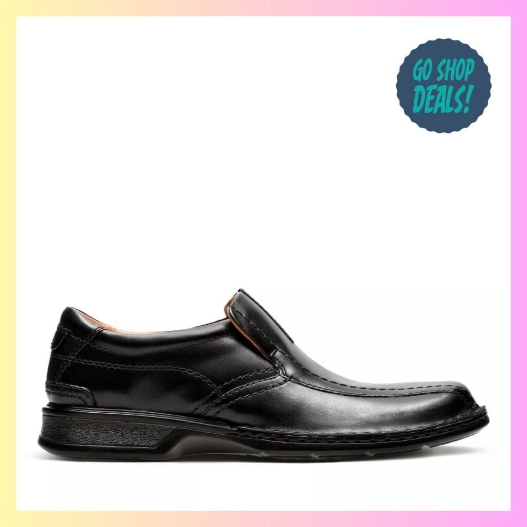 $39.99 Clarks Men's Escalade Dress Shoes + Free Shipping | Reg. $90! 1 Clarks Men's Escalade Dress Shoe