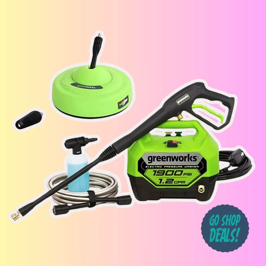 Greenworks Pressure Washer Kit