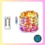 40-Foot USB Christmas String Lights