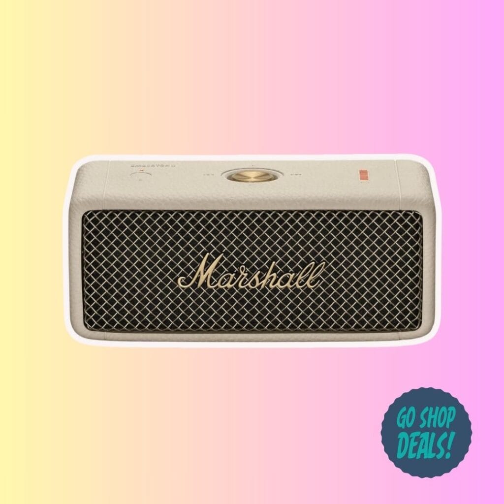 Marshall Portable Bluetooth Speaker