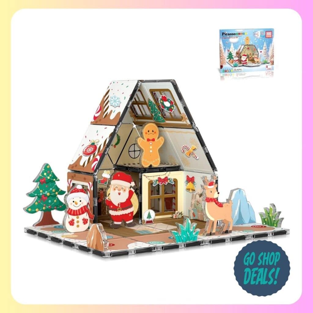 PicassoTiles Gingerbread House Just $47 Shipped! 1 Amazon PicassoTiles Gingerbread House