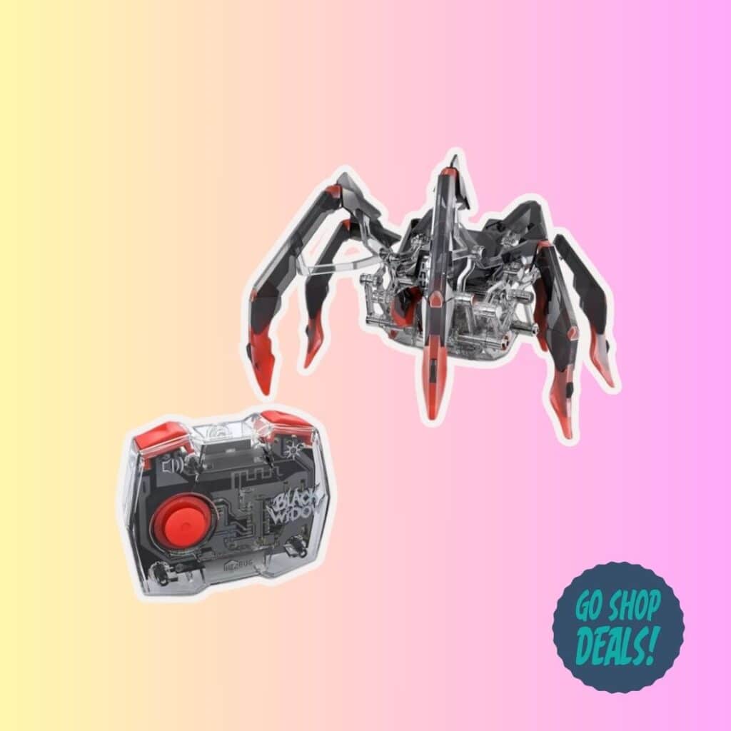 $9 Black Widow Robot Spider + Free Ship! | Reg. $30 1 Black Widow Robot Spider
