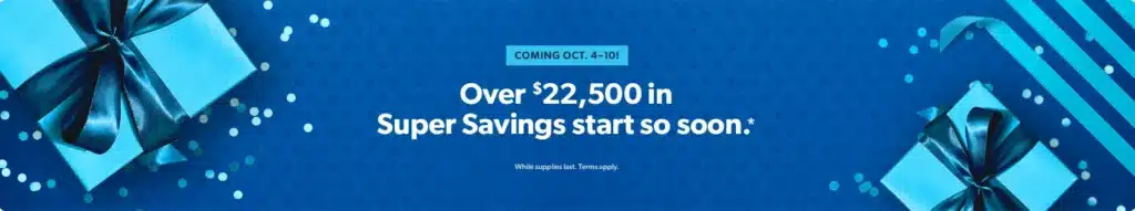 Sam’s Club October Super Savings Event 2024