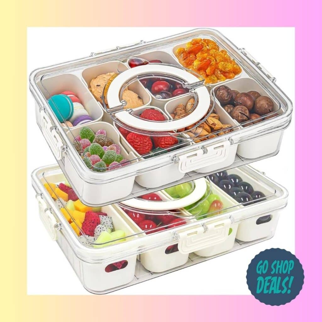 divided serving trays