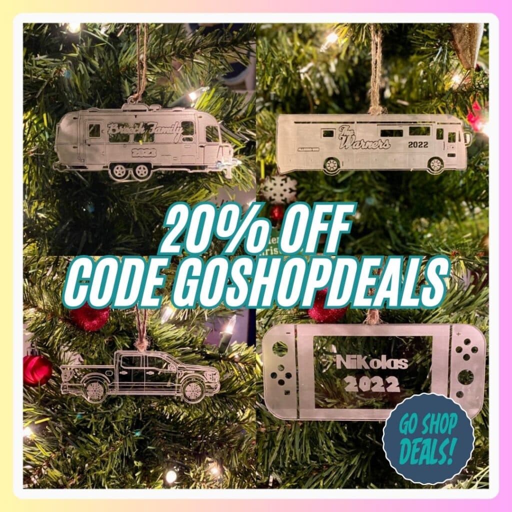 Wasp Engravings Personalized Ornaments