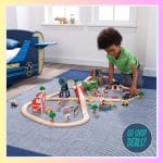 KidKraft Wooden Train Set