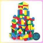 Melissa and Doug Wooden Building Block Set