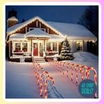 Amazon Candy Cane Yard Lights