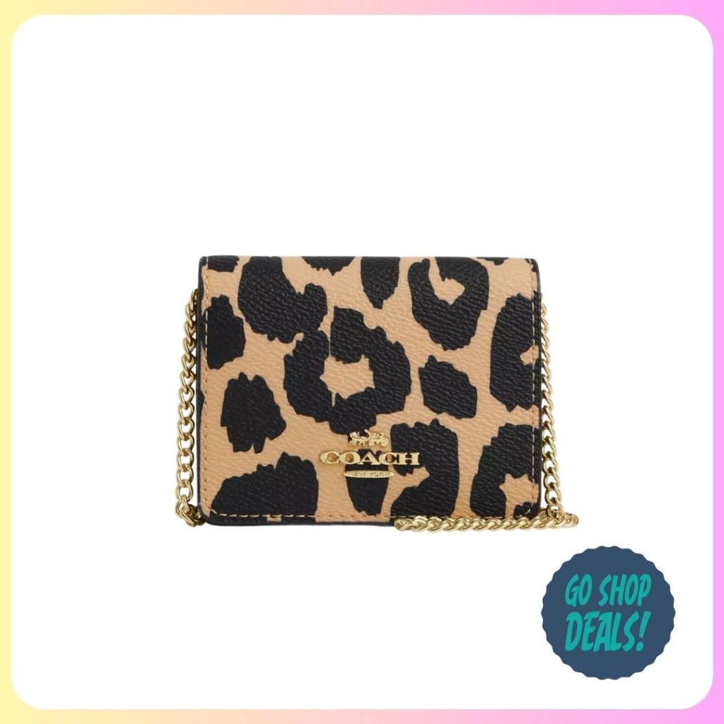33 Coach Outlet Mini Wallet on a Chain