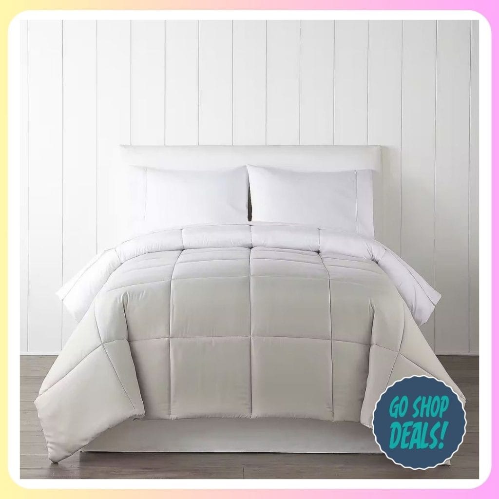 JCPenney Down Alternative Reversible Comforters