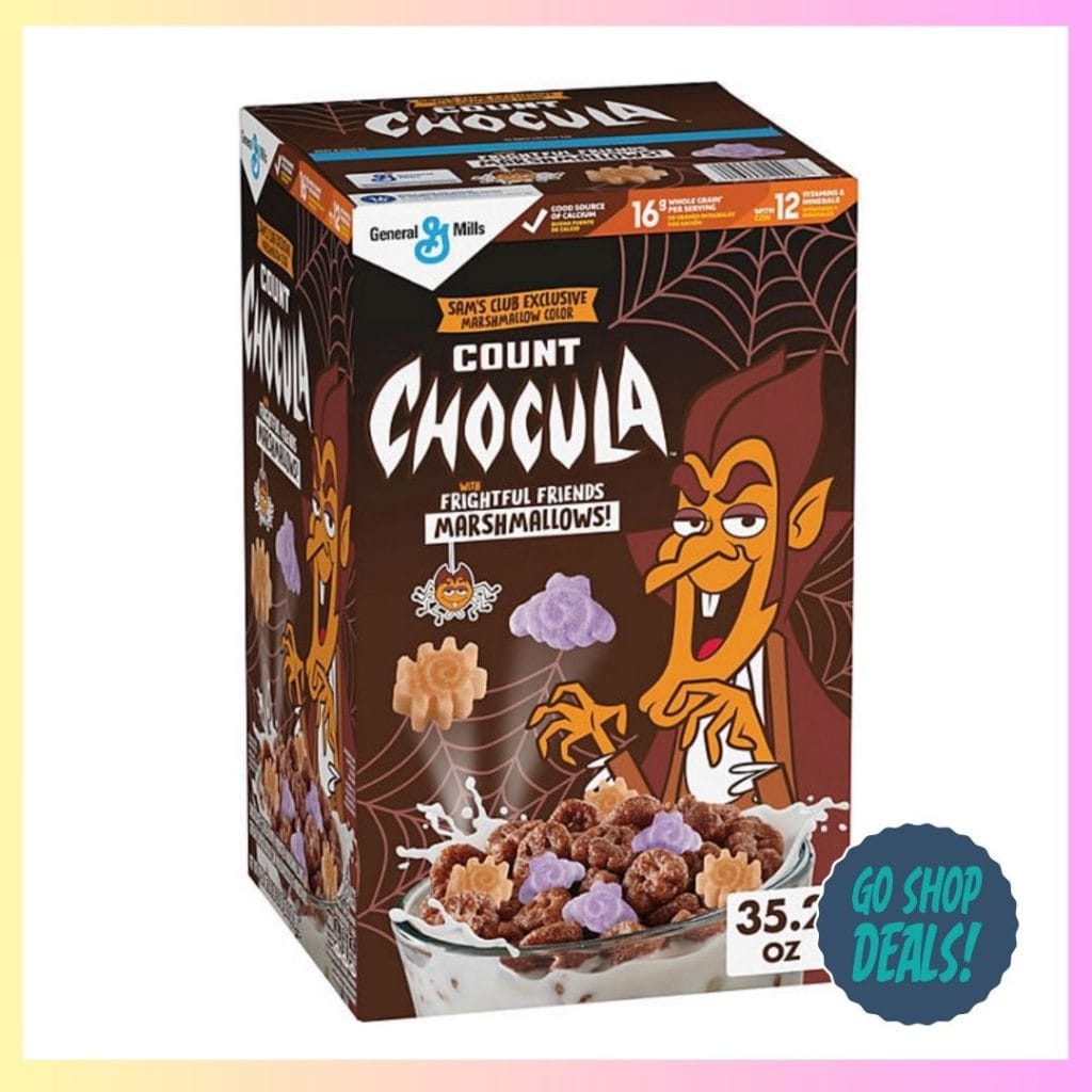 $1.91 Count Chocula Monsters Cereal at Sam's Club! 1 Count Chocula Monsters Cereal