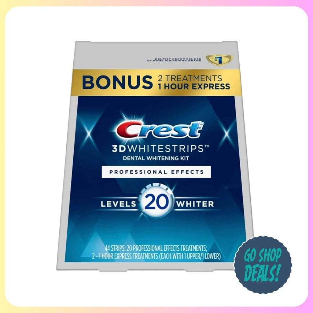 Amazon Crest 3D Whitestrips