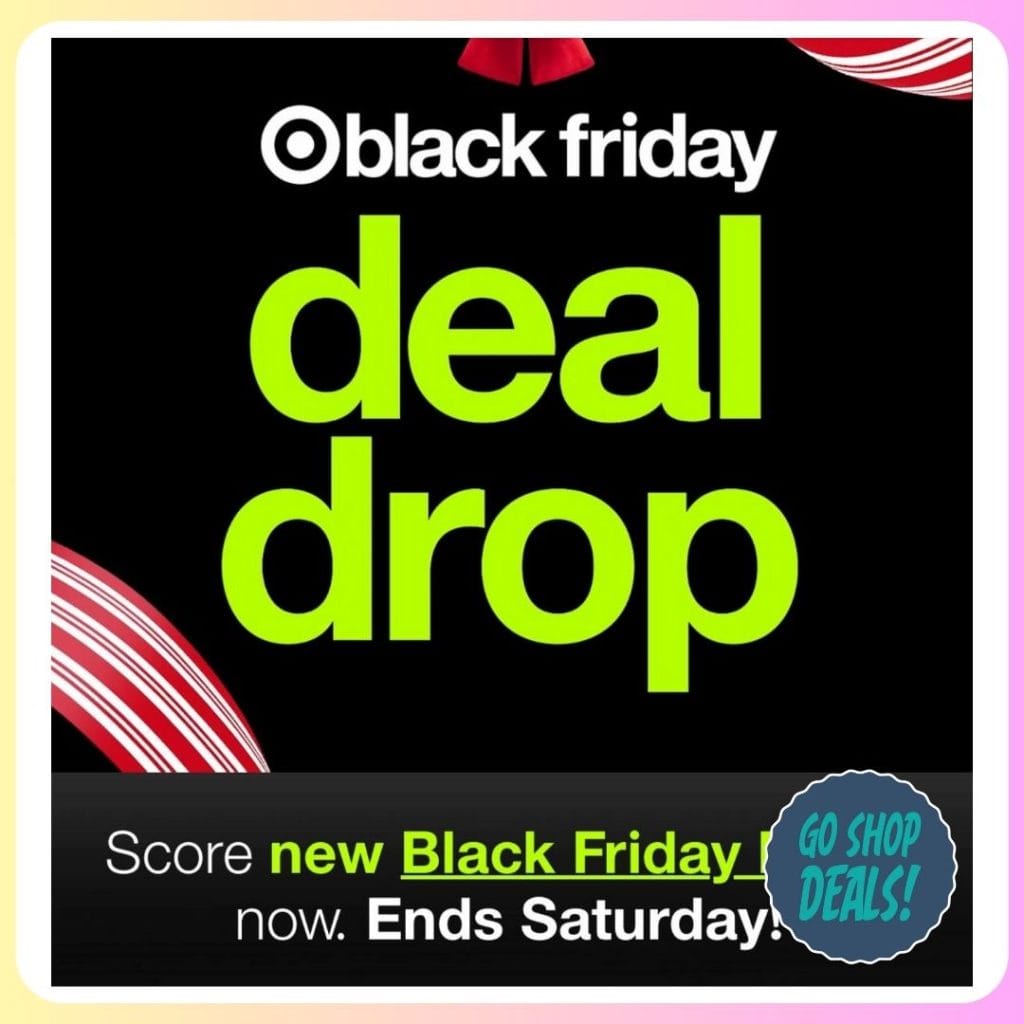 Target Black Friday Deal Drops