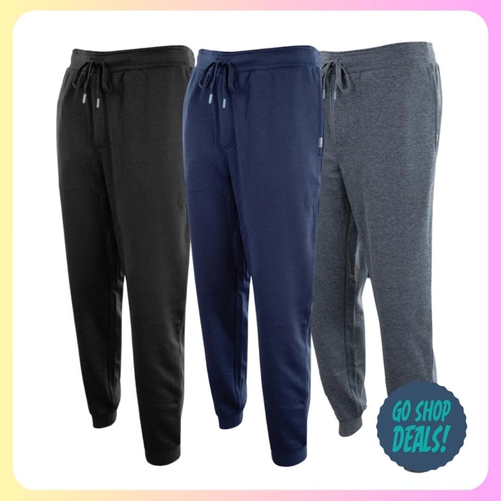 Eddie Bauer Men's Shearling Lined Joggers Just $17 Shipped! | Reg. $40 1 Eddie Bauer Men's Shearling Lined Joggers