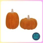 Walmart Flocked Pumpkin Sets