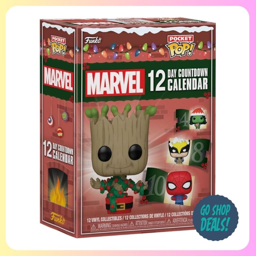$11.99 Funko Pop! Marvel Advent Calendar | Reg. $35! 1 Funko Pop Marvel Advent Calendar