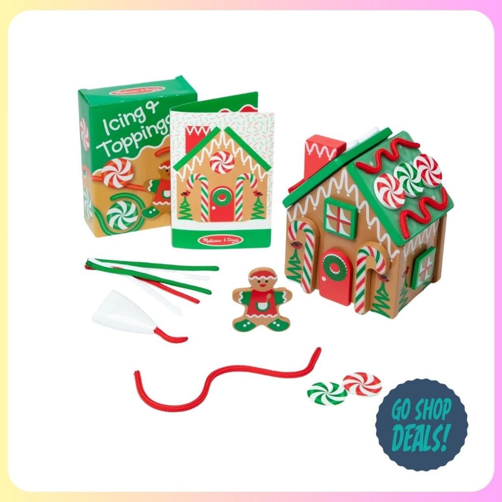 Melissa and Doug Wooden Gingerbread House