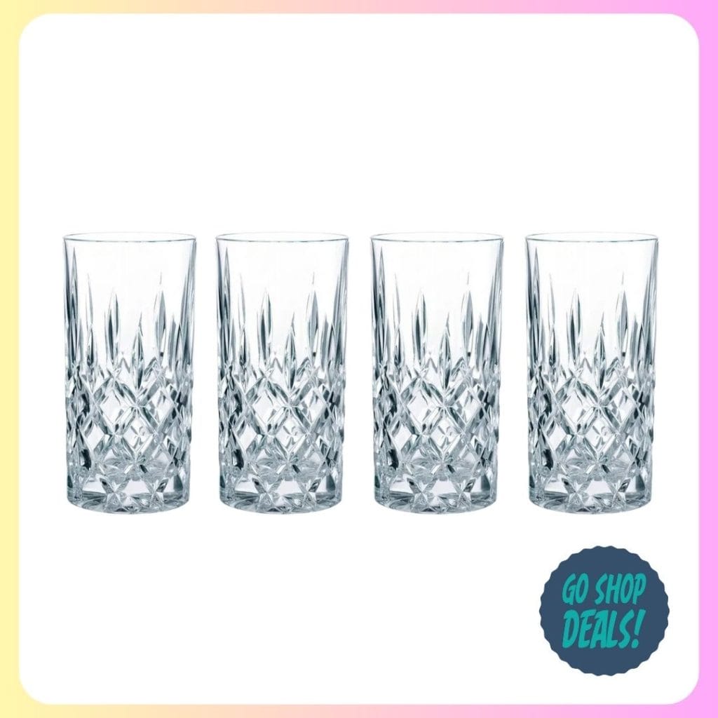 4-Pc Riedel Crystal Highball Glasses $13.99 Shipped | Reg. $40! 1 Riedel Crystal Highball Glasses