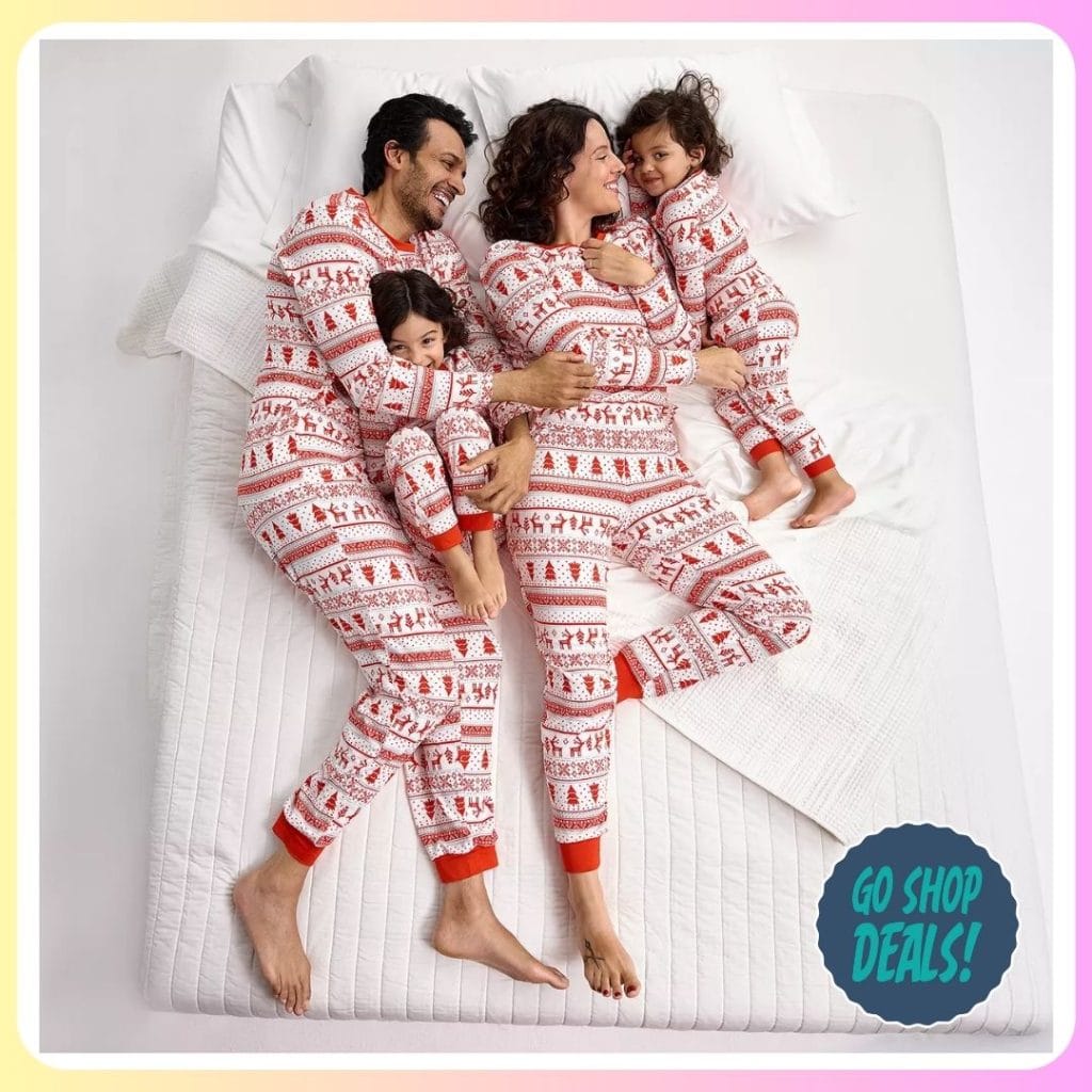 Kohl's Matching Christmas PJs