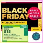 Kohl's Black Friday Early Access Deals 2024
