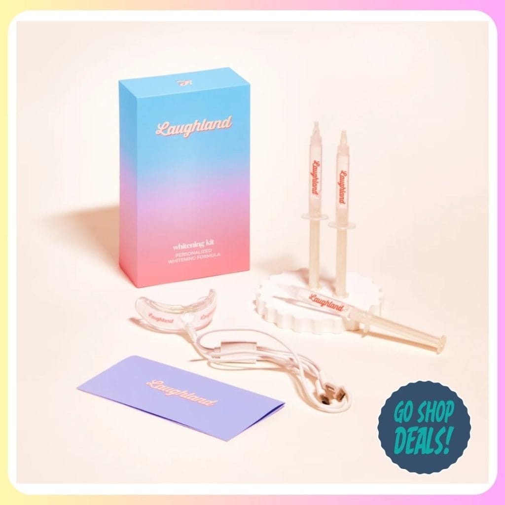 FREE Laughland Teeth Whitening Kit