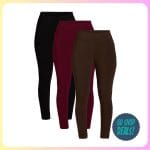 3-Pk Walmart Leggings