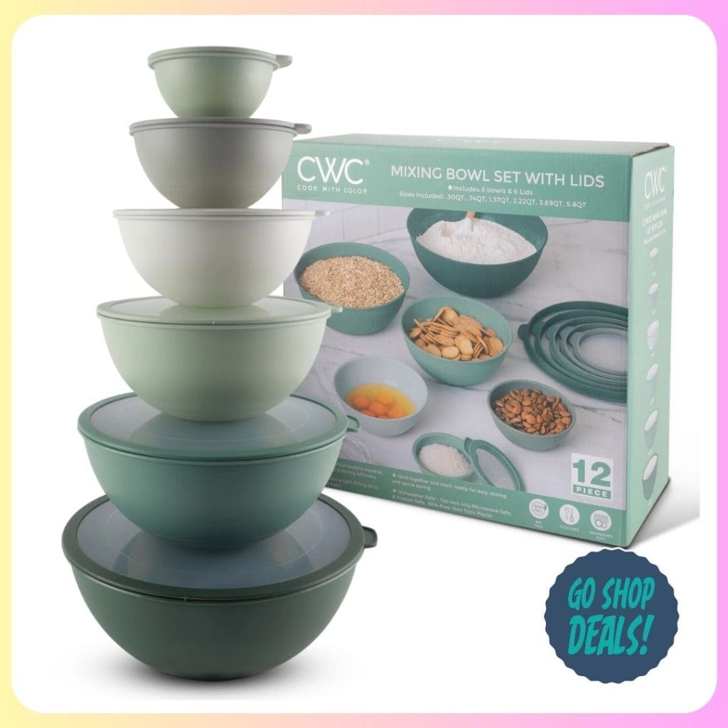 12-Pc Mixing Bowl Sets Just $10! | Walmart Black Friday Deals 2024 1 Walmart 12-Pc Mixing Bowl Sets