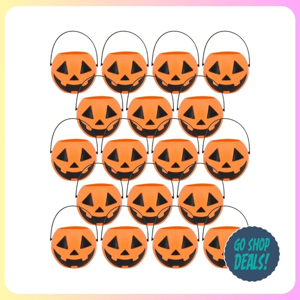 18-Ct Halloween Mini Treat Pails Just $1.76 at Walmart!