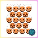 18-Ct Walmart Halloween Mini Pails