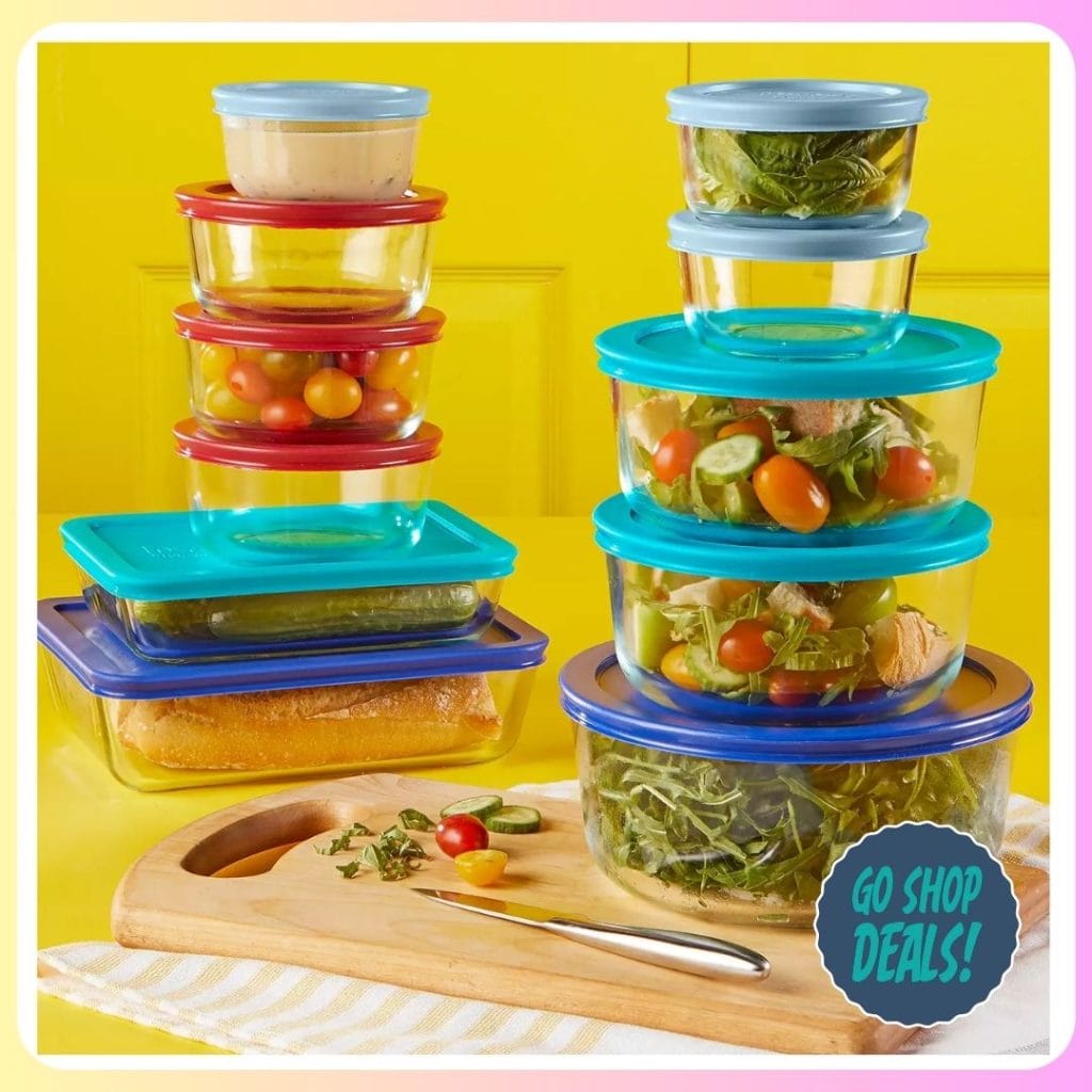 22-Pc Pyrex Glass Food Storage Set $25.49 Shipped at Kohl's!