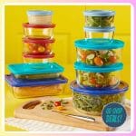 Kohl's Pyrex Glass Food Storage Set