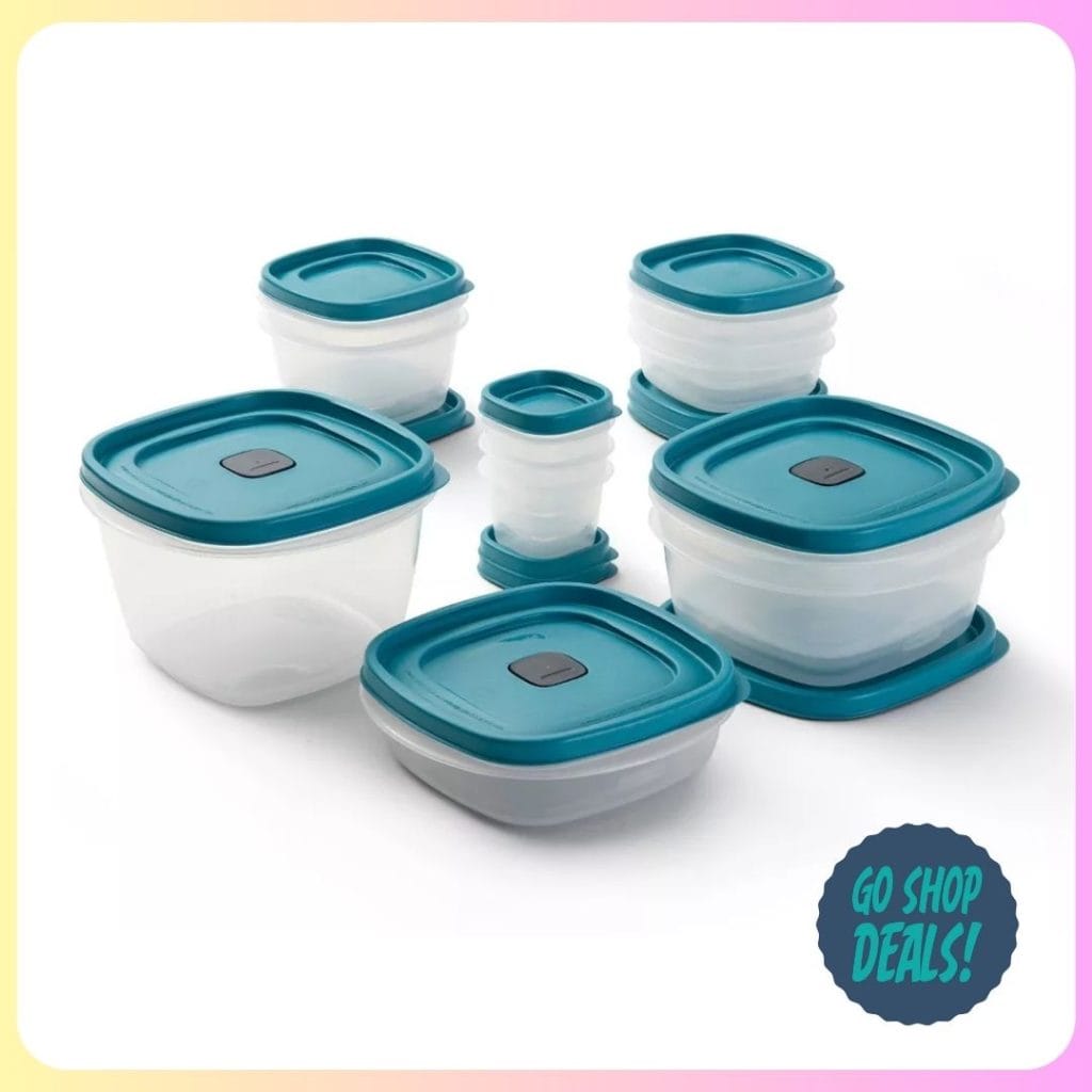 Target 24-Pc Rubbermaid Set