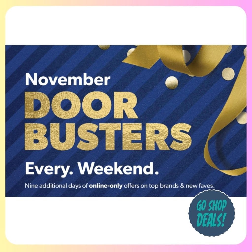 Sam’s Club November Weekend Doorbusters 2024