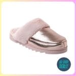 Dearfoams Metallic Slippers
