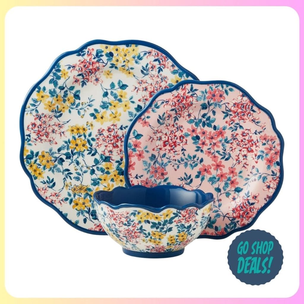 Pioneer Woman Pretty Posies Dinnerware Set