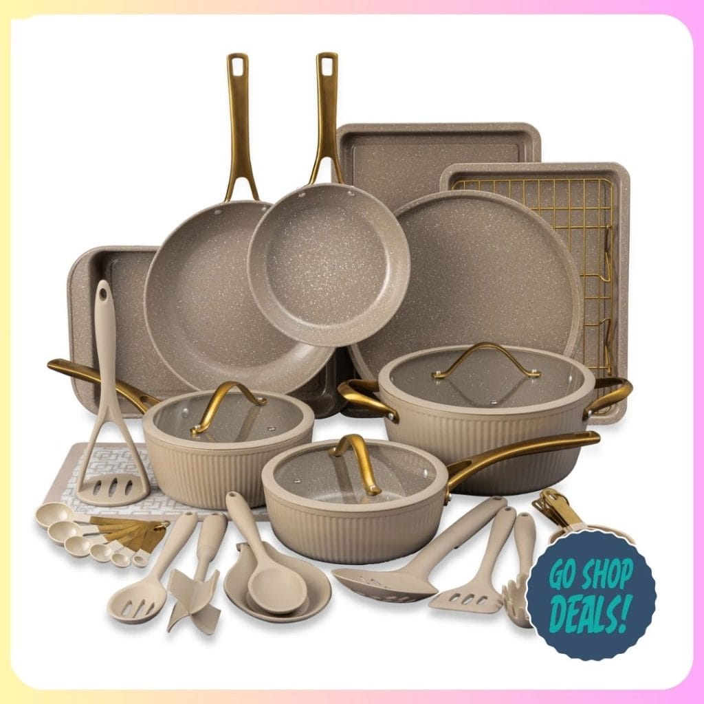 32-Pc Thyme and Table Cookware Sets