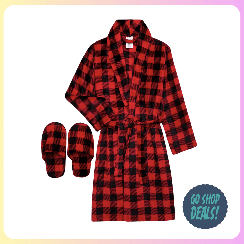 Walmart Boys' Robe and Slipper Sets