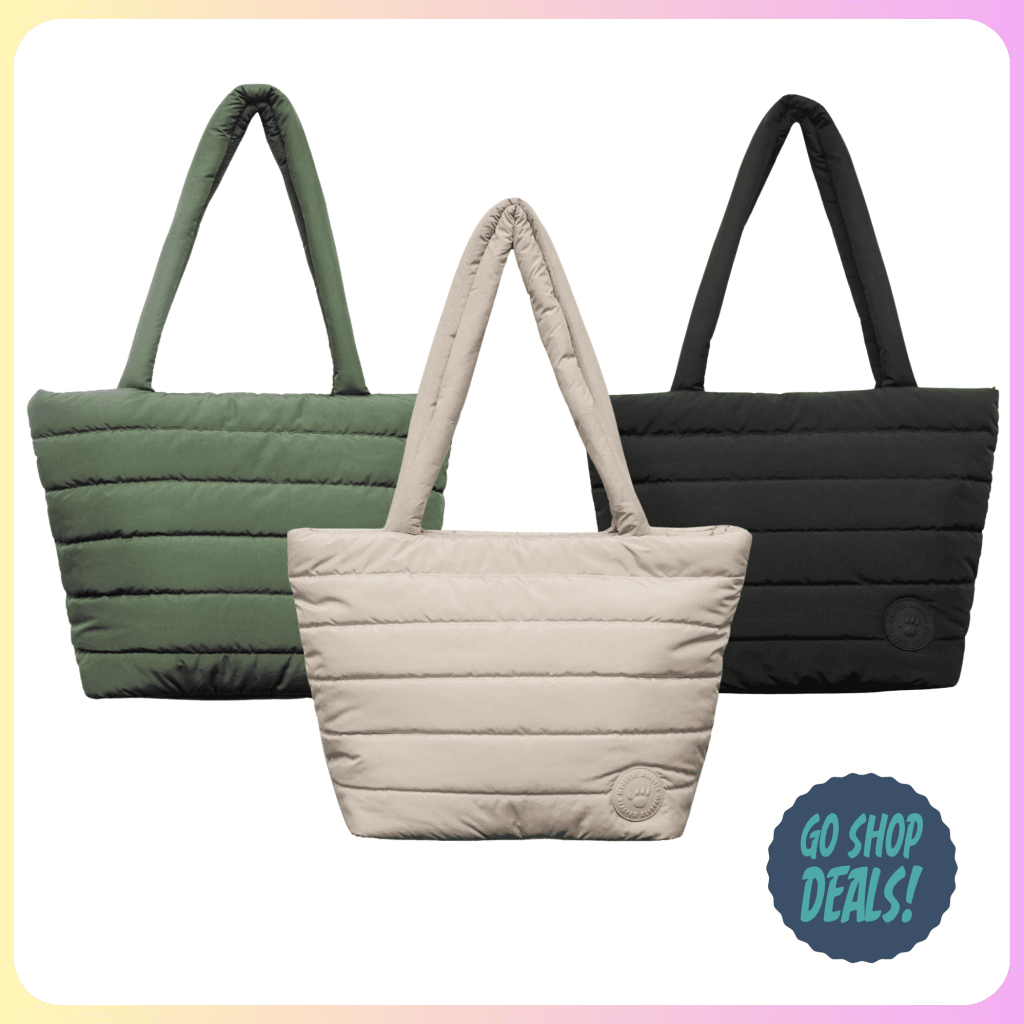 Walmart Bearpaw Quilted Tote Bags