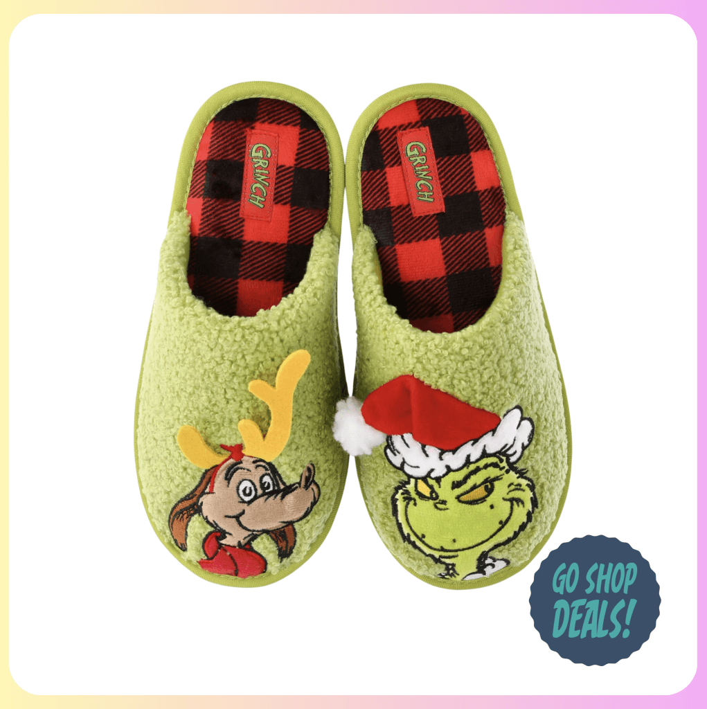 Walmart Grinch Slippers