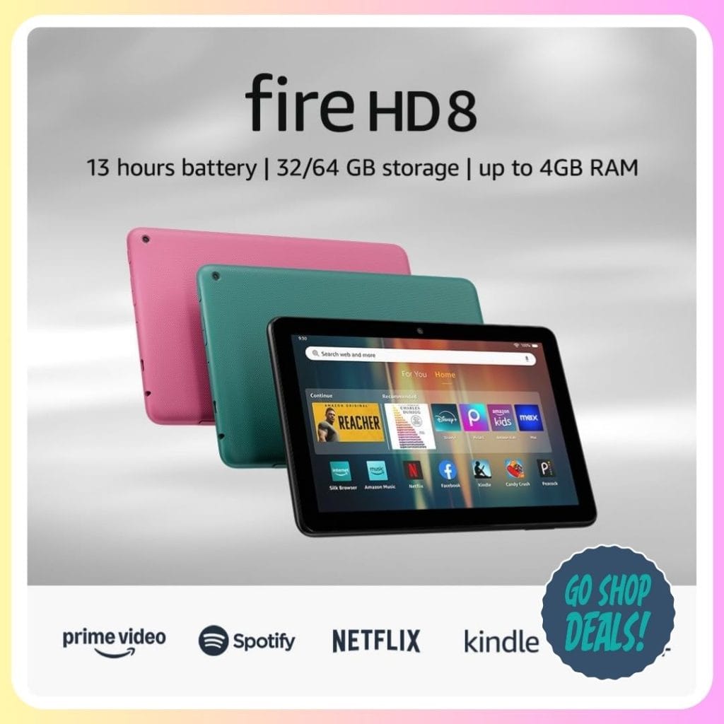 32GB Amazon Fire HD 8 Tablet