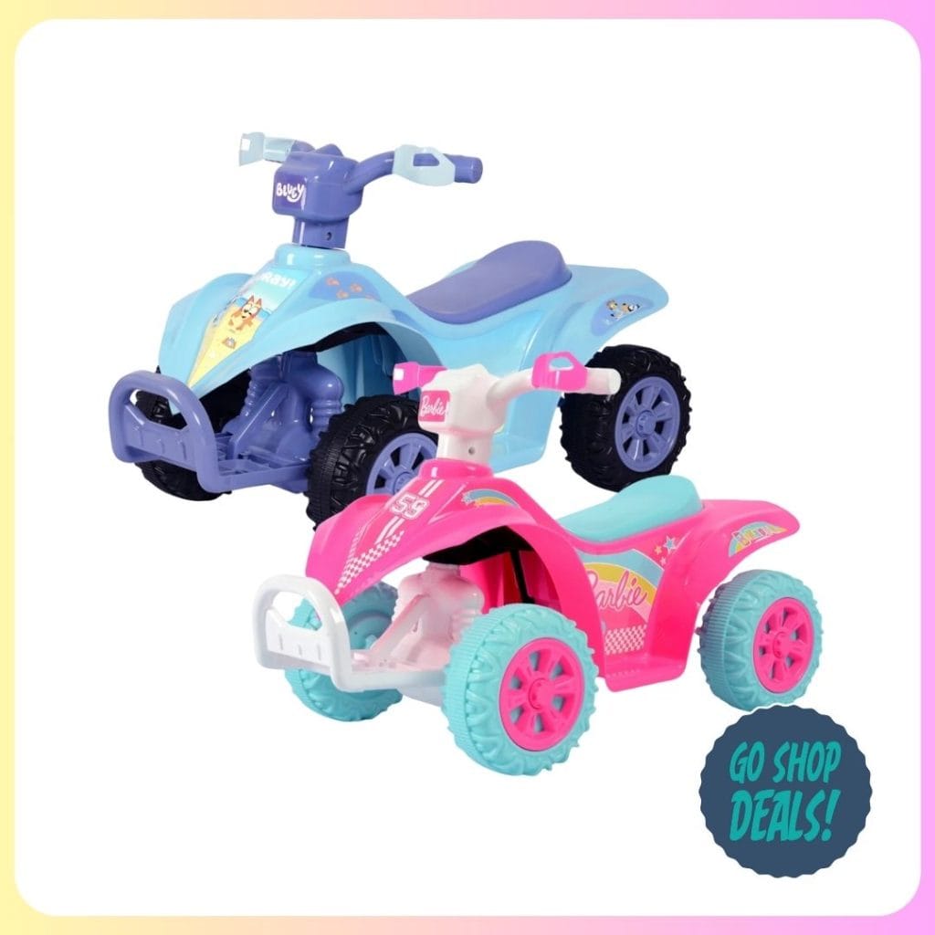 $38 Blue & Barbie ATV Quads | Cheaper Than Black Friday! 1 Walmart Kids' ATV Quads