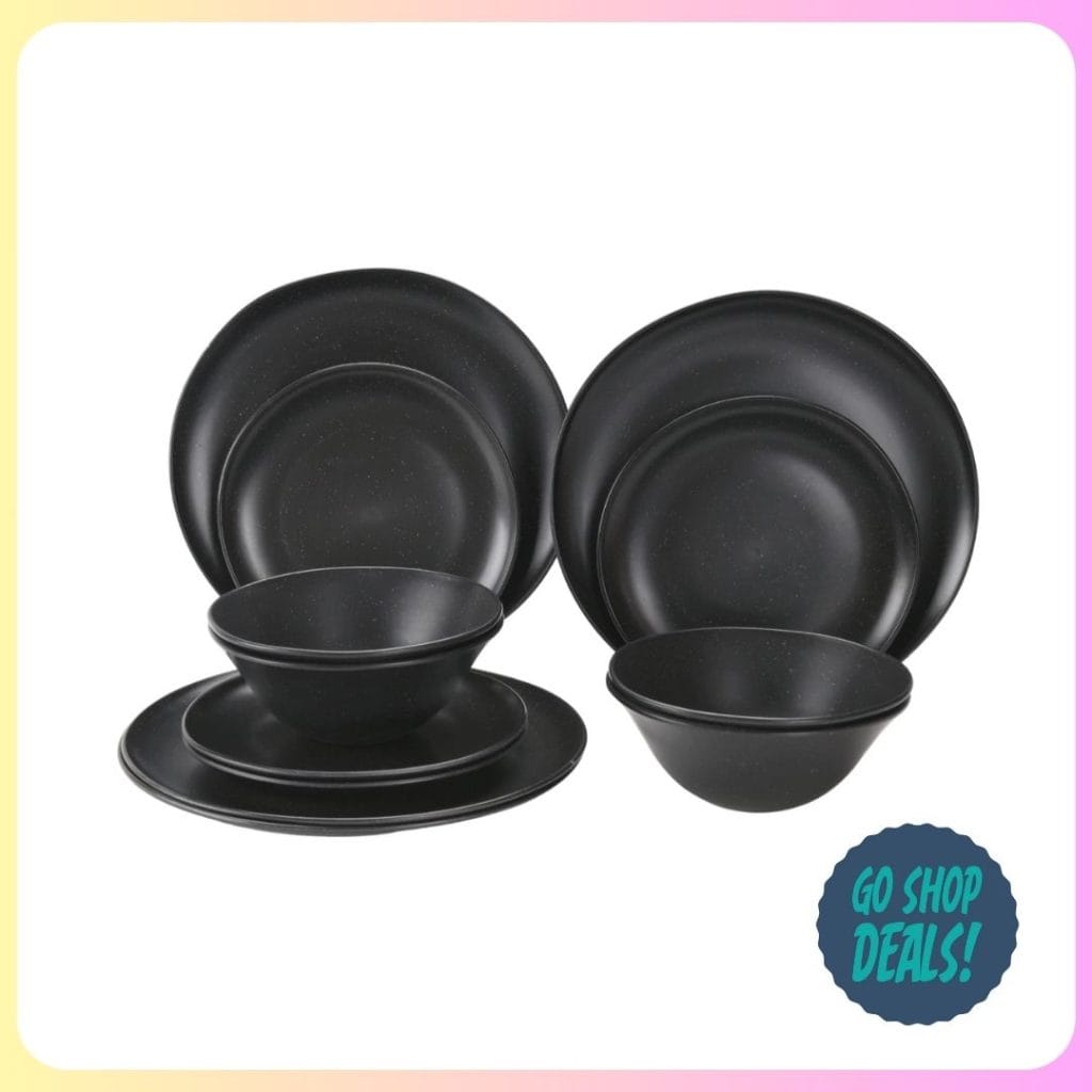 Walmart 12-Pc Dinnerware Set