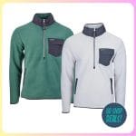 Canada Weather Gear Men's Fleece Quarter Zip